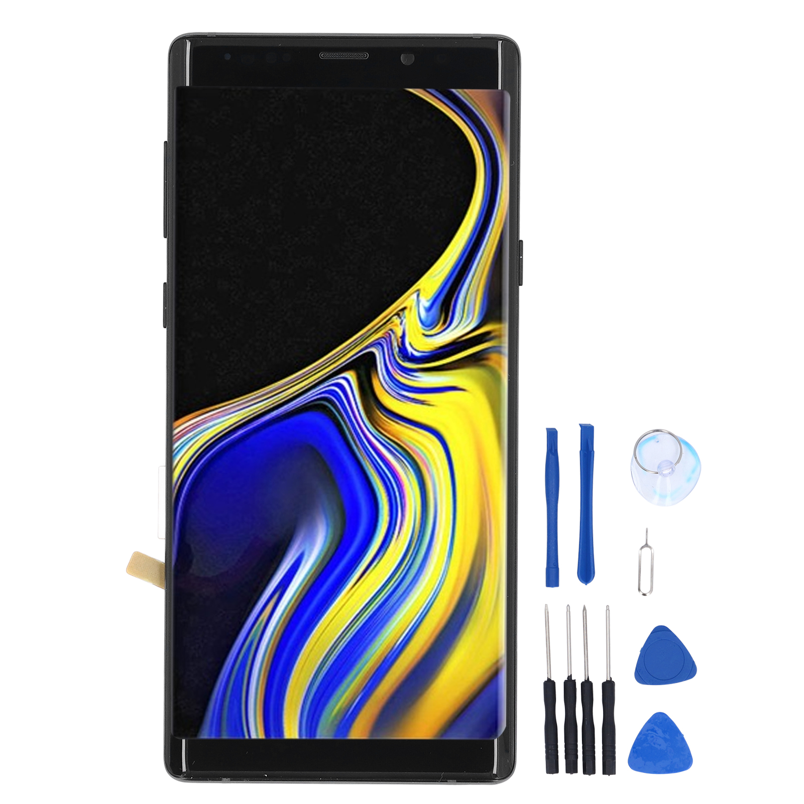 适用于Samsung Galaxy Note9 SM-N960 OLED 显示屏触摸屏替换 带框架屏幕更换套件