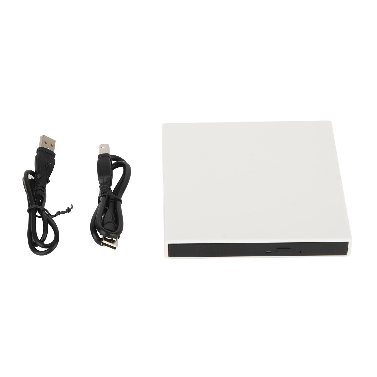 （墨西哥专卖）USB2.0通用款外置CD-RW刻录机 免驱动一体式DVD / CD阅读器播放器银色的