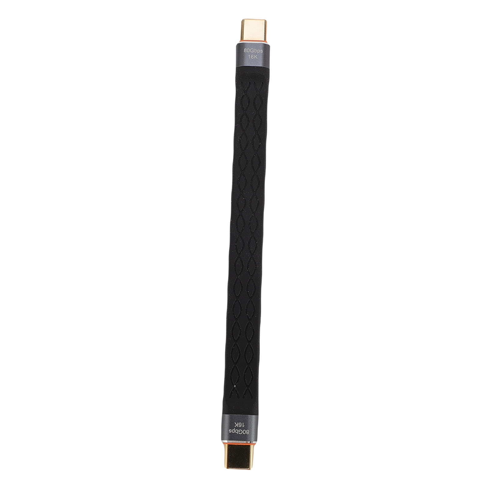 短 USB C 线，Type-C公转公数据线，双向数据传输速度高达80Gbps，16K@60Hz分辨率，240W快速充电，兼容Thunderbolt 5/4/3接口