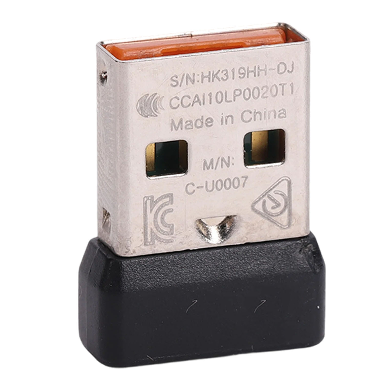 无线适配器USB接收器 支持6个设备的 Unifying USB适配器 适用于Logitech Unifying M905、M325、M585、M510、M705鼠标键盘等型号
