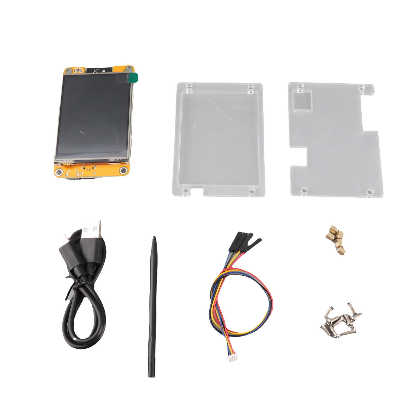 USB即插即用比特币矿机乐透机蓝牙WIFI开发板OLED显示屏开发板2.8英寸适用于彩票矿机