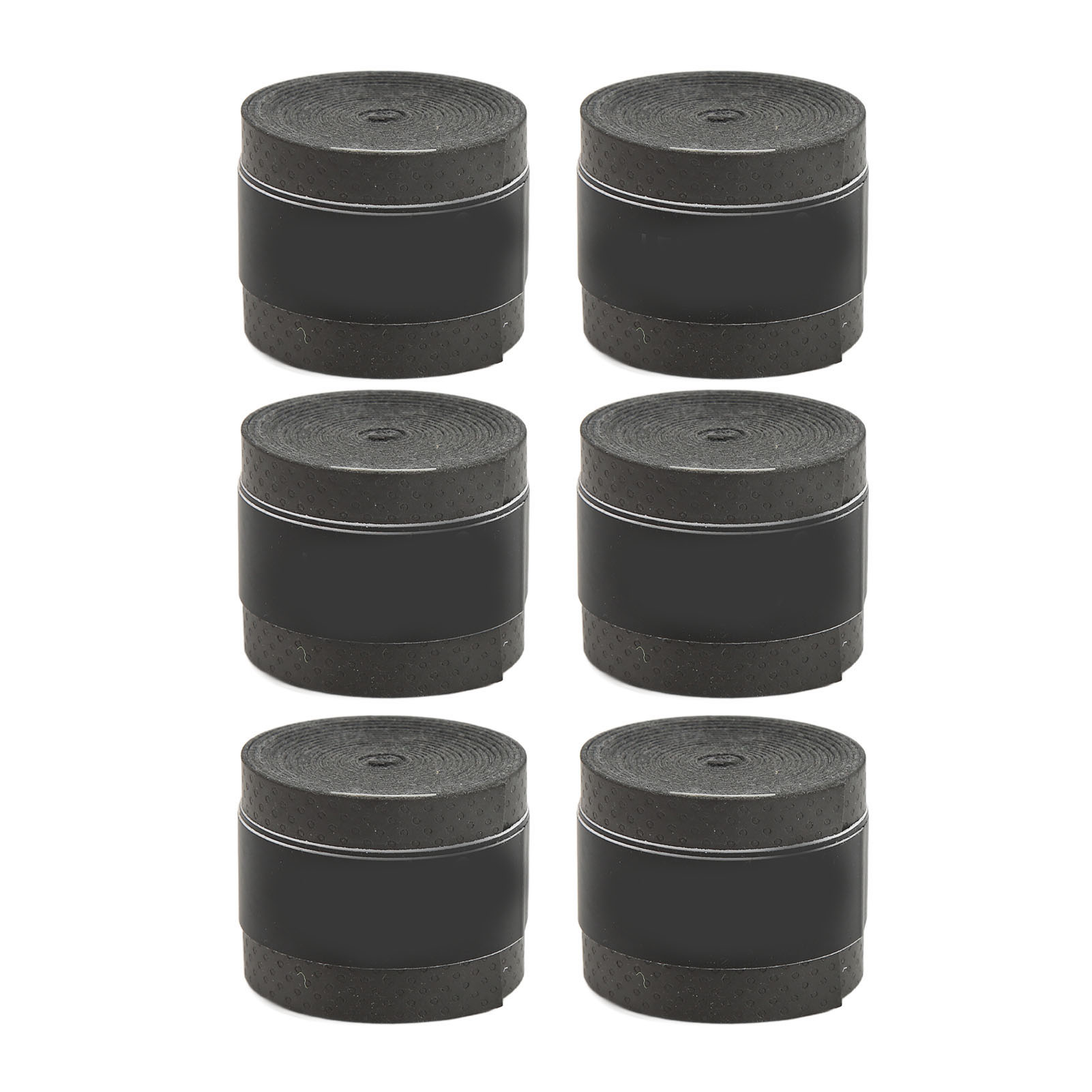 LEIJIAER（已授权）6pcs 斜角压点磨砂吸汗带护手缠绕带握柄带球拍鱼竿吸汗带蓝色