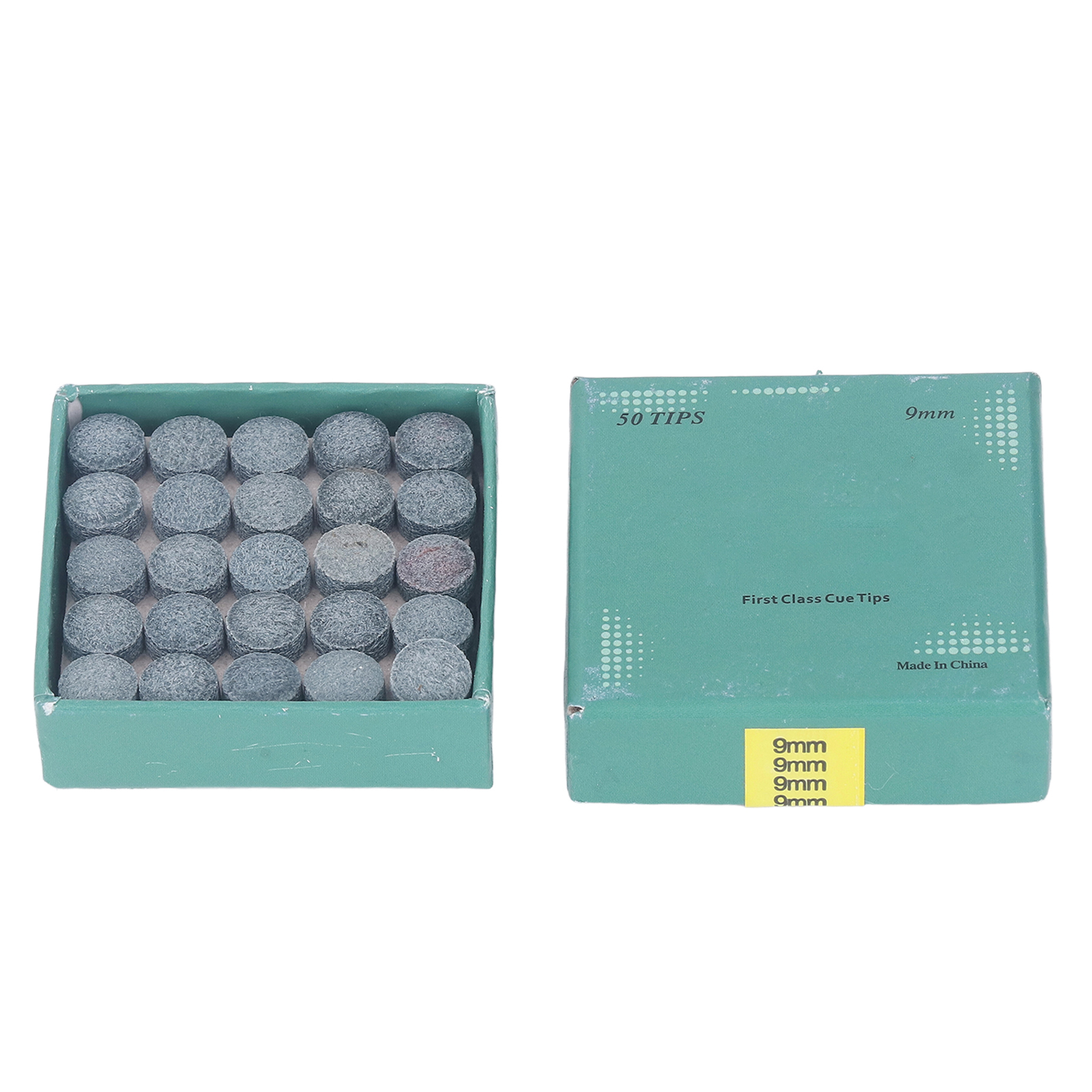50pcs台球杆皮头 斯诺克 美式台球杆皮头13mm
