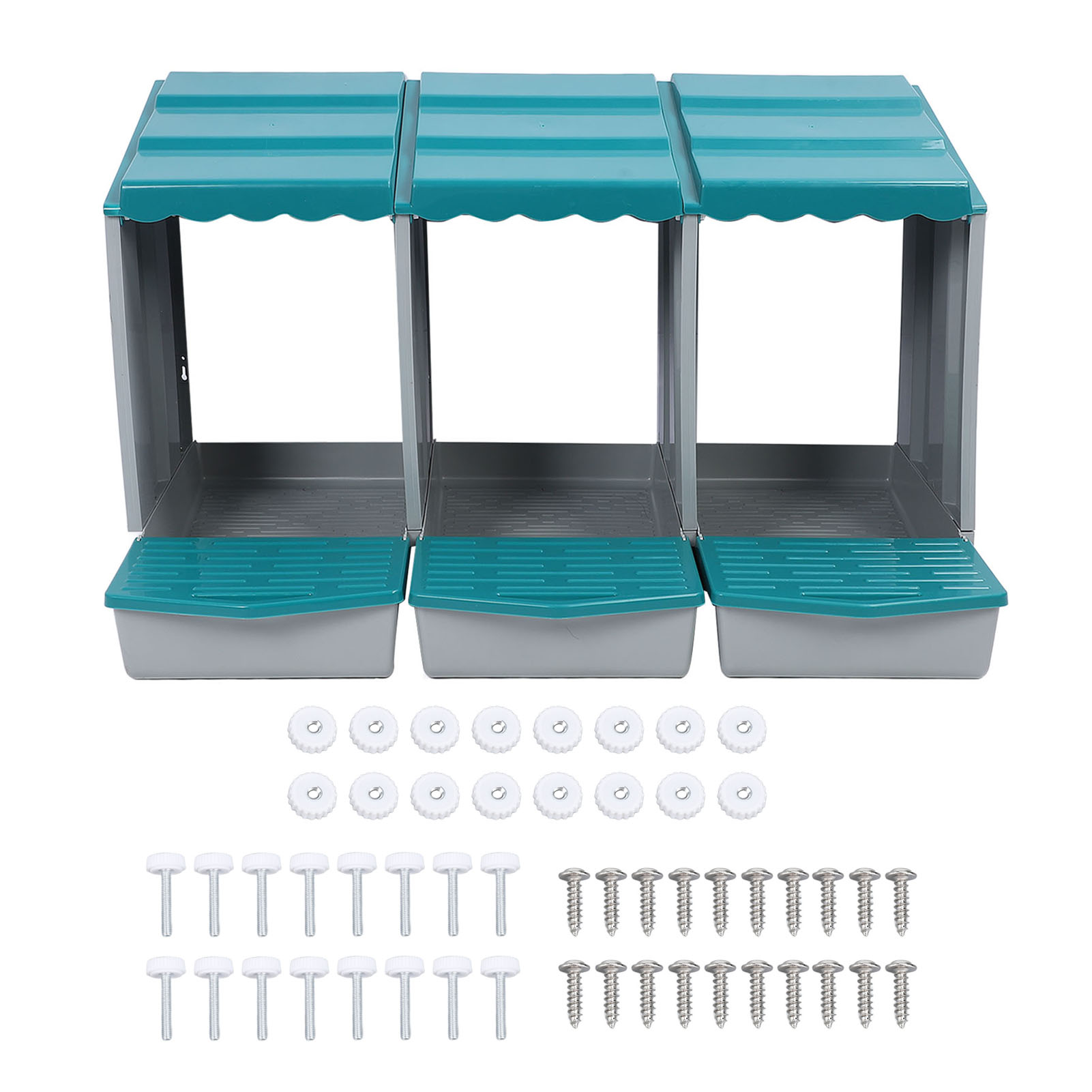 产蛋窝 多功能家用宠物屋 鸡舍鸭笼 养殖必备鸡窝鸡房 舒适环保易清洁 4格