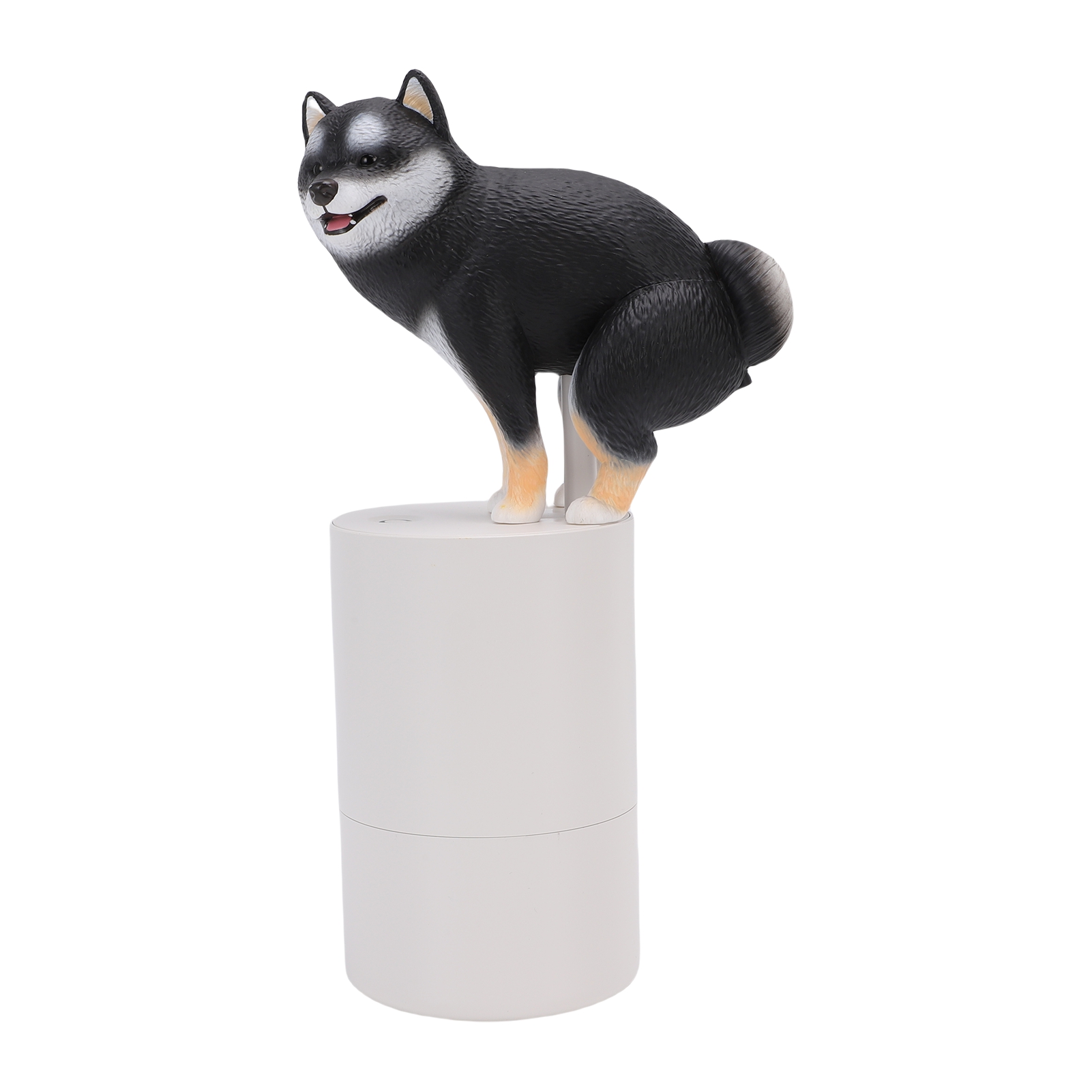柴犬洗手机电动家用智能狗狗自动感应泡沫狗狗洗手机皂液器 黑柴