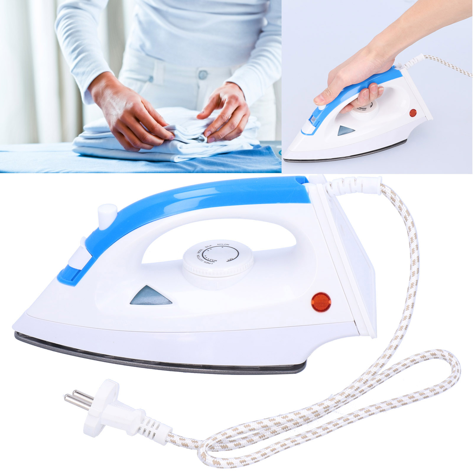 Title 1, Handheld Electric Steam Iron Household 4 Gear A...