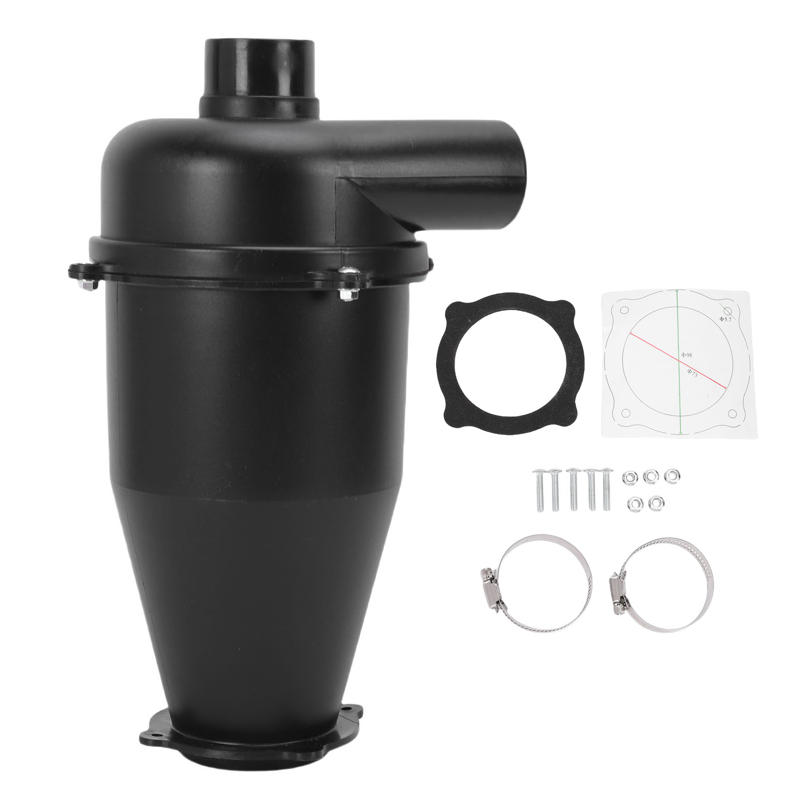 旋风集尘分离器 带密封圈 适用于干湿吸尘器 真空吸尘器配件 通用型配件