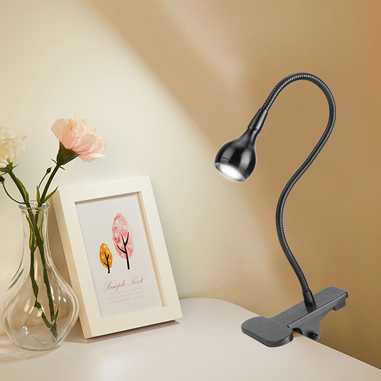 Lampe Vidéo RGB Camnoon 135 LED - Batterie 4000mAh, 2800K-6800K, 17 Modes, Pour Streaming/Vlog