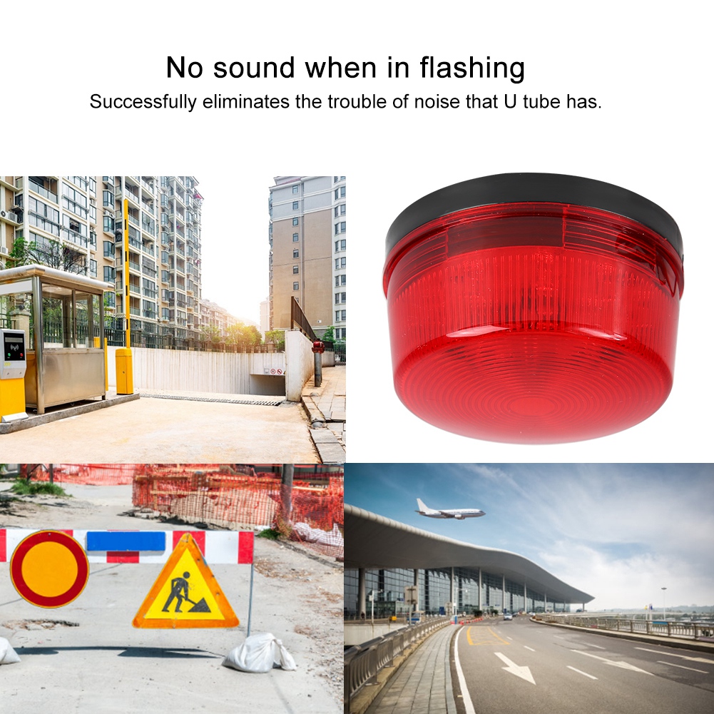 Voyant d'avertissement à LED, Phare d’avertissement d'urgence, Lumière  clignotante de signal d'avertissement de trafic de sécurité stroboscopique