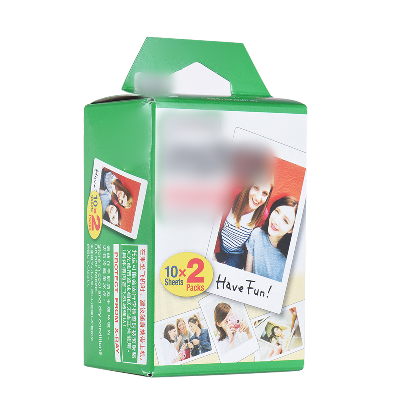 [通拓商品]富士拍立得 白边相纸 适用于富士拍立得Instax Mini 7s/8/25/70/90/9/11 20片装（2种包装随机发货）