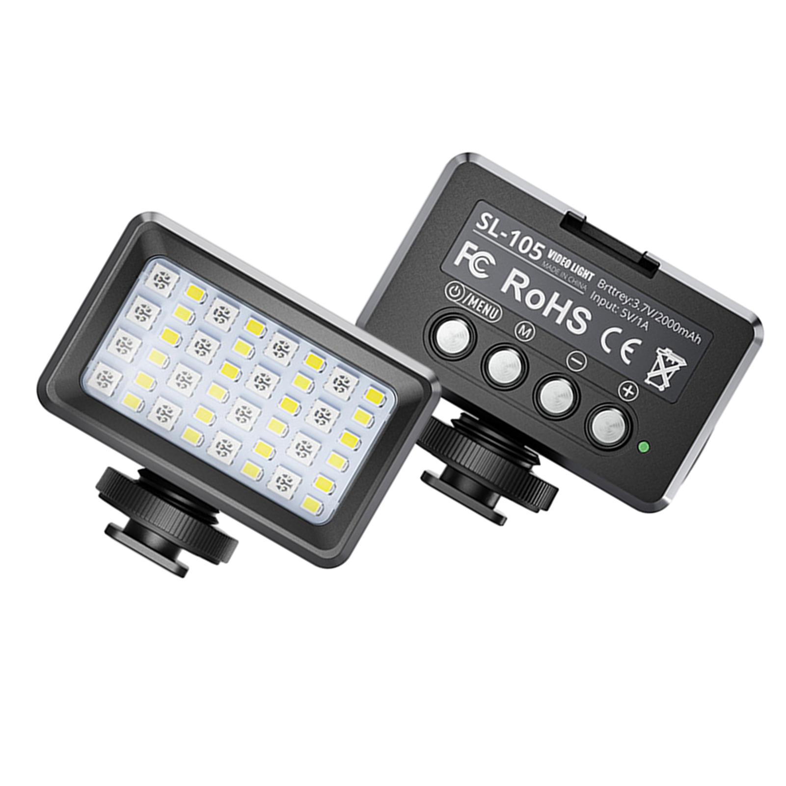 [通拓商品]SL-104 双色温迷你防水补光灯 5W  色温2700K-9000K  防水深度40米 （内置锂电池）