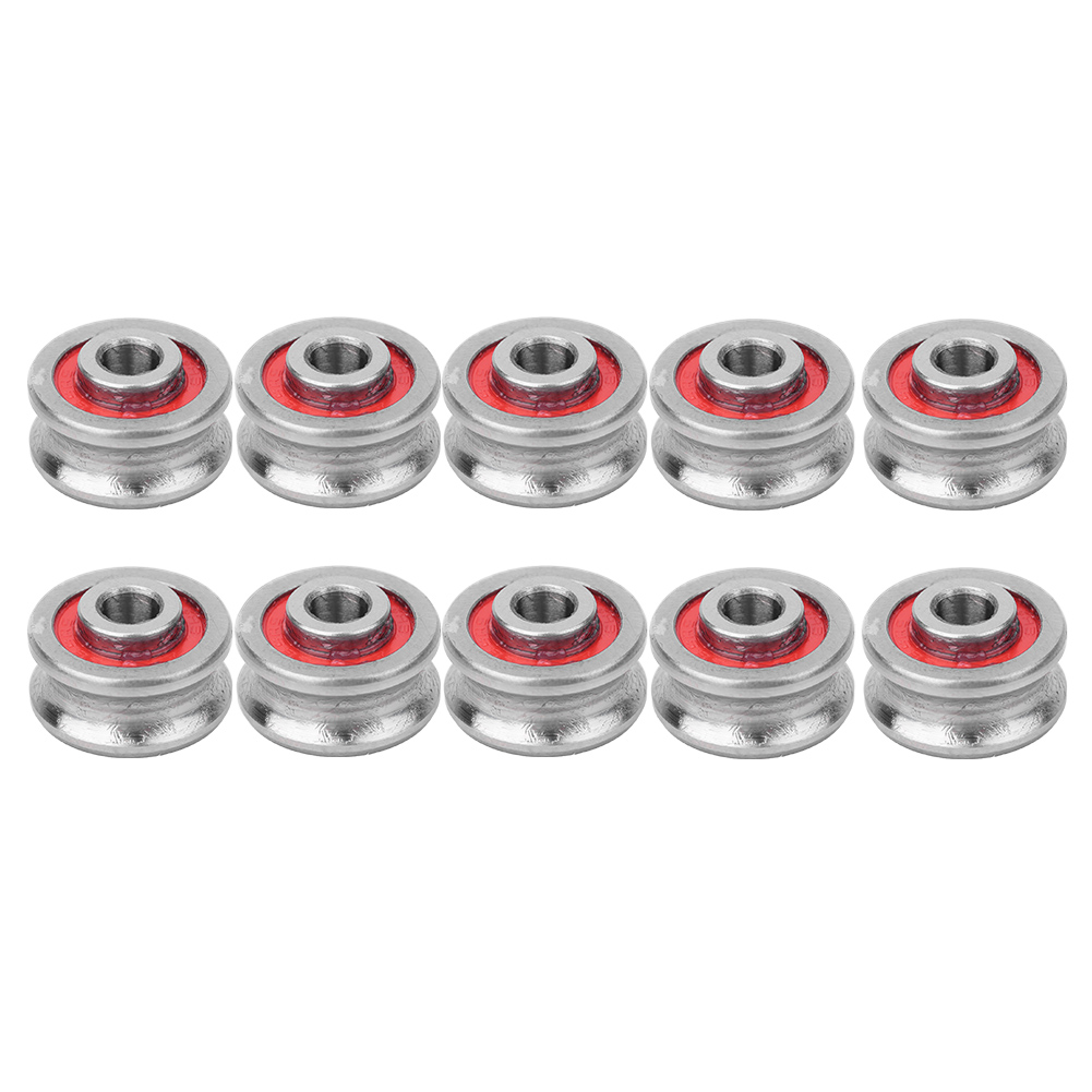 10pcs  U型槽导轨轴承 SG15 5*17*8mm(双排滚珠)
