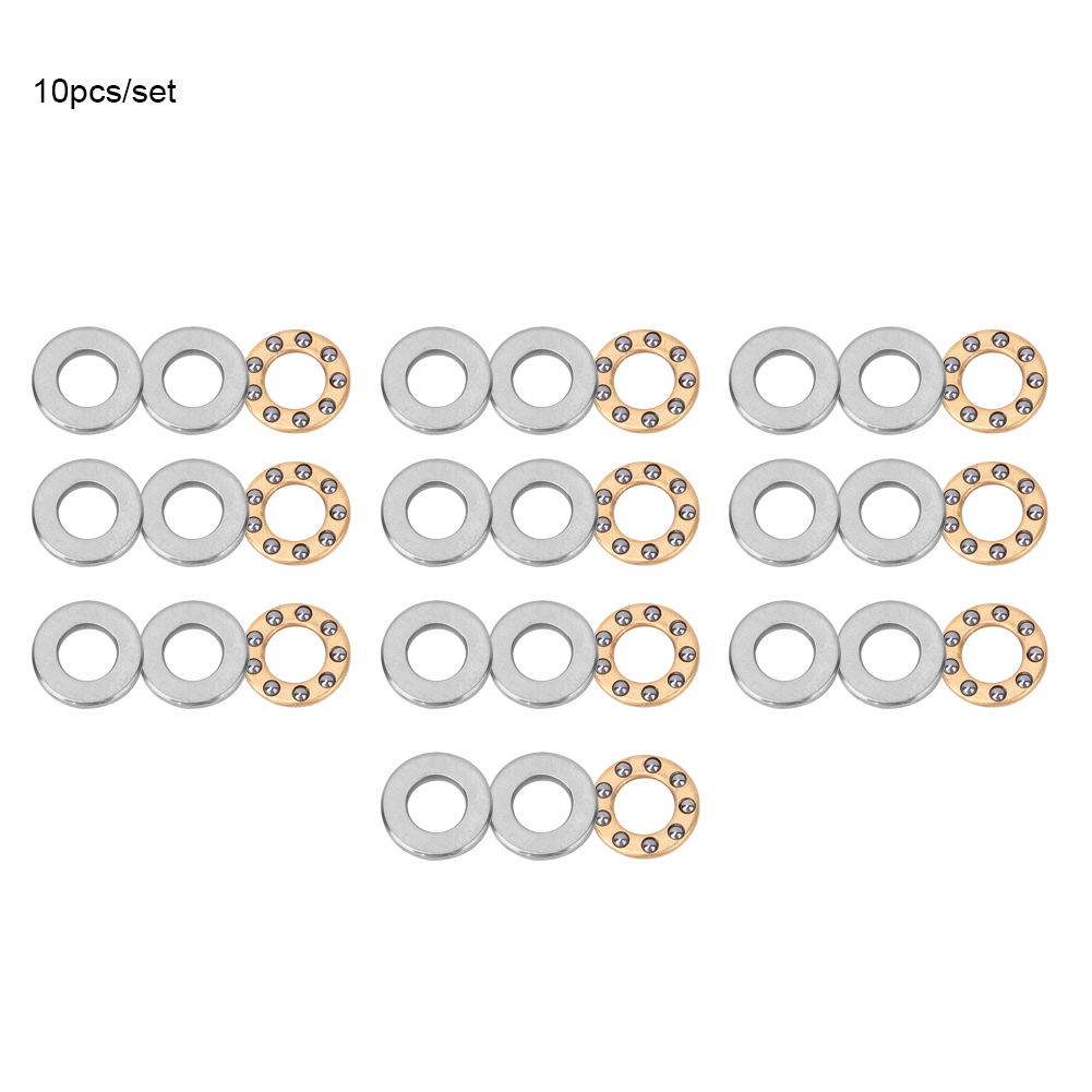 10pcs 微型平面推力球轴承(F5-10M   5*10*4mm)