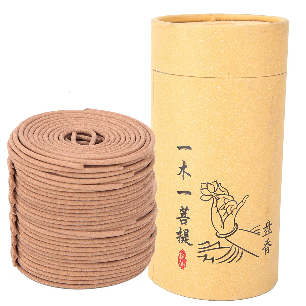 120盘天然檀香盘香卫生间厕所除味除臭香薰茉莉檀香(茉莉120单盘)