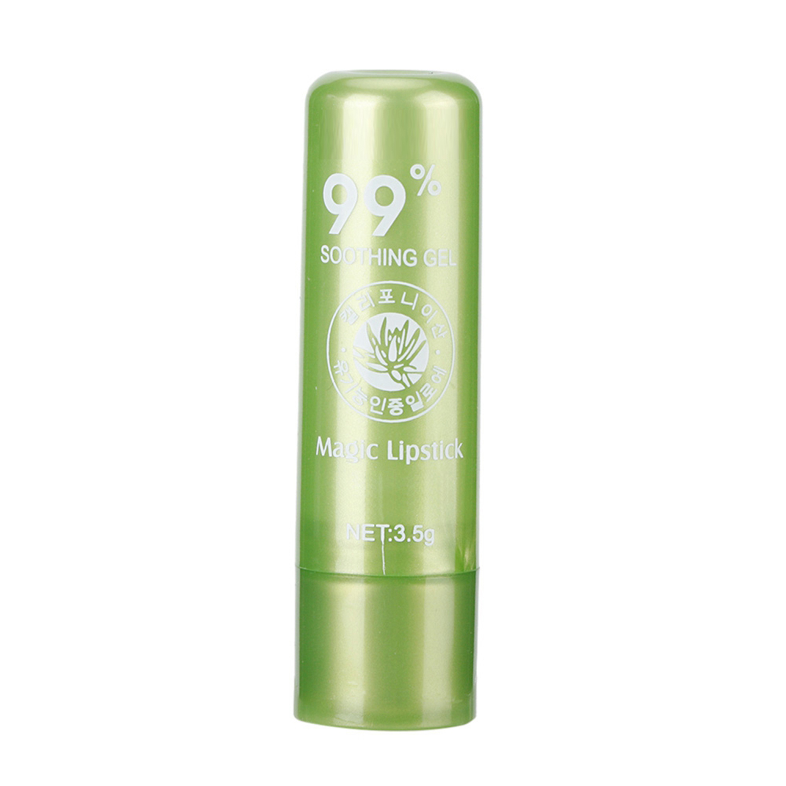 魔幻芦荟变色唇膏温变口红绿色滋润保湿果冻润唇3.5g