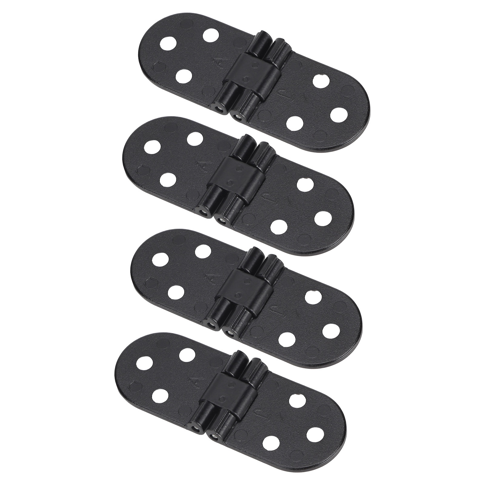 4 pièces en alliage de zinc noir charnière de volet de porte charnière de table pour accessoire de matériel d'armoire
