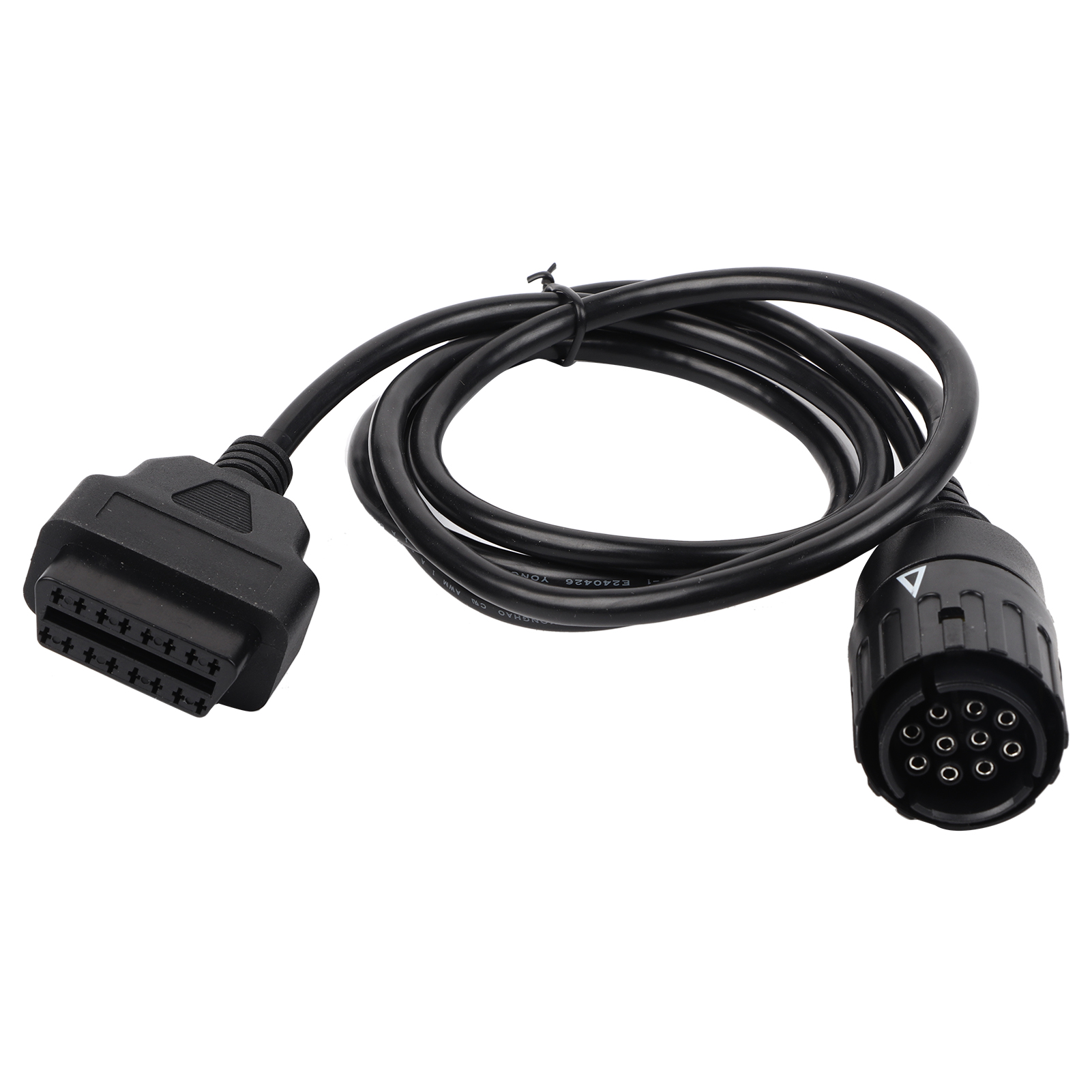 宝马摩托车转接线 10 PIN Male to OBD2 16 Pin