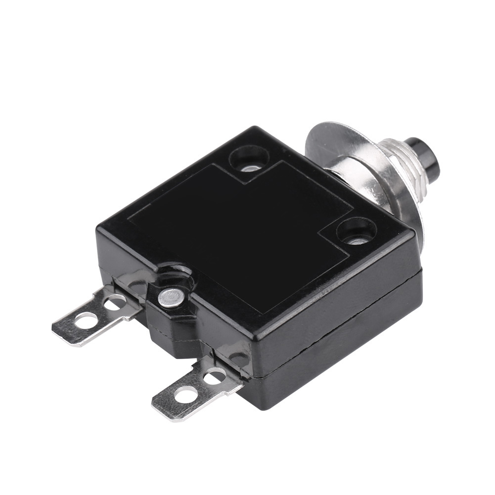 Disjoncteur Protecteur de surcharge de courant de disjoncteur de commutateur thermique de réinitialisation manuelle 10A