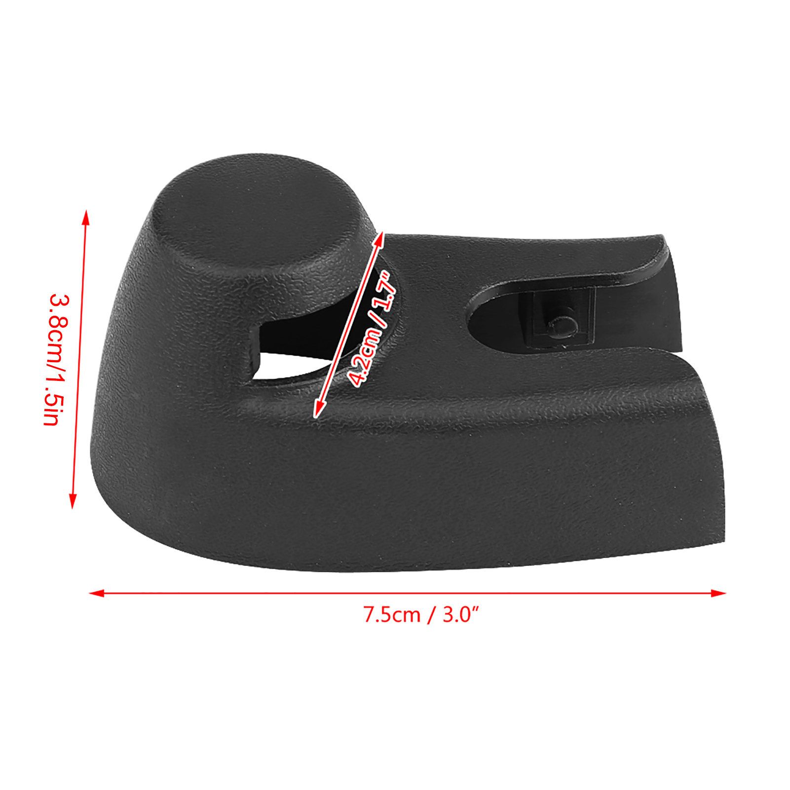 Tappo di copertura del braccio del tergicristallo posteriore per auto per Seat Altea 5P Ibiza 6L 6J Leon 1P Toledo