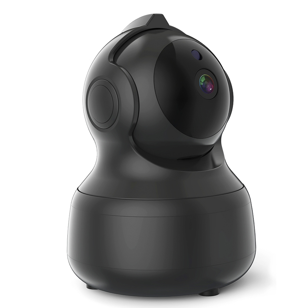 [通拓商品]CACAGOO 1080P 200万像素 无线监控摄像头XY-R9820-F4 黑色，夜视10米，支持移动侦测，app支持安卓/IOS系统，支持PC端查看，双向语音，支持云存储，美规插头