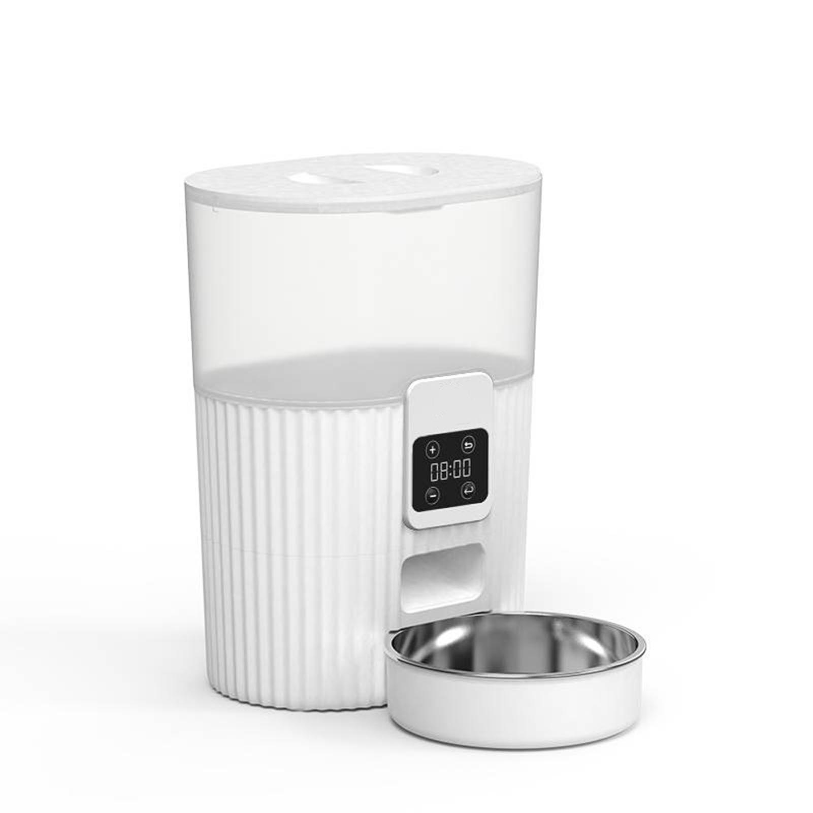 [通拓商品]PAPIFEED宠物喂食器，大容量3L可编程喂食器，双电源供电，按键款/APP款/视频款（可选），DC 5V插电使用 APP款