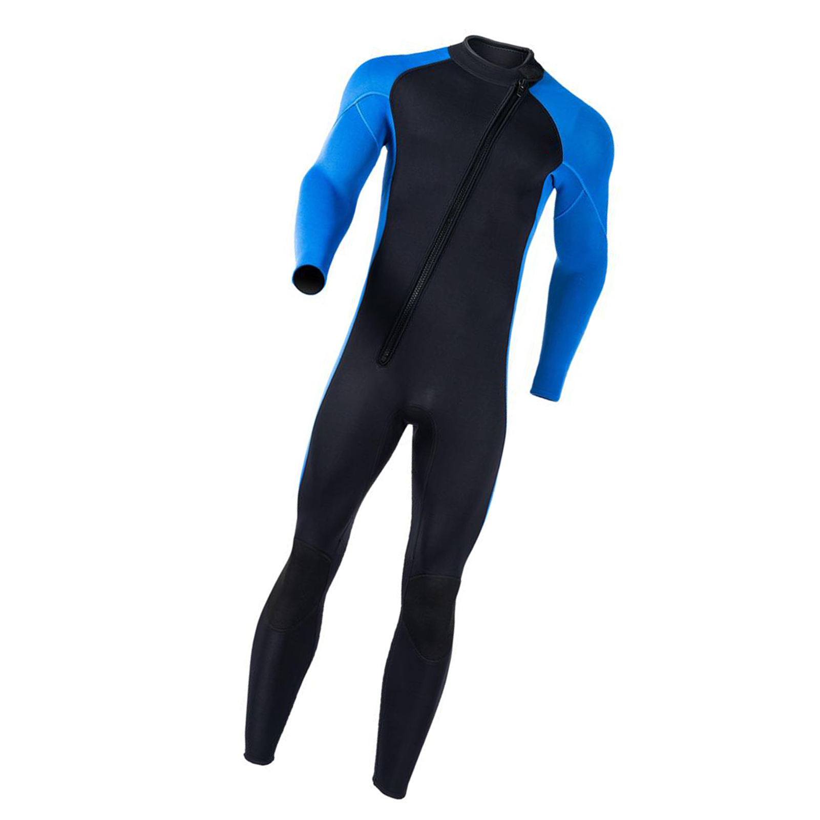 [通拓商品]D330210-EU 欧码3mm潜水服男 蓝色 M码