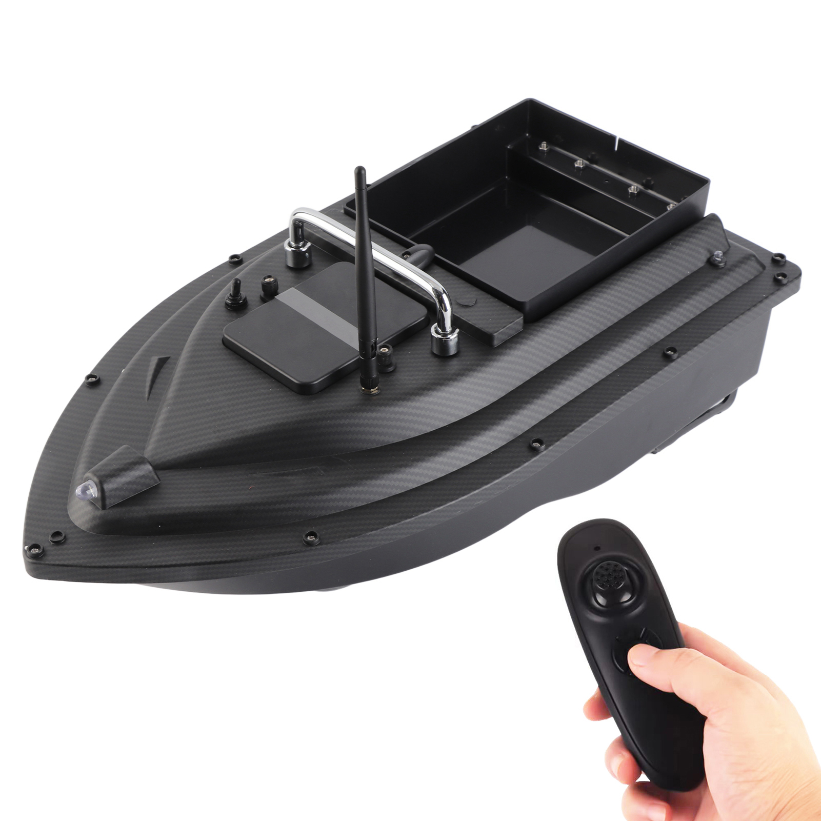 [通拓商品]LIXADA 碳纤纹打窝船（无GPS）（含船包）美规 5200mAh