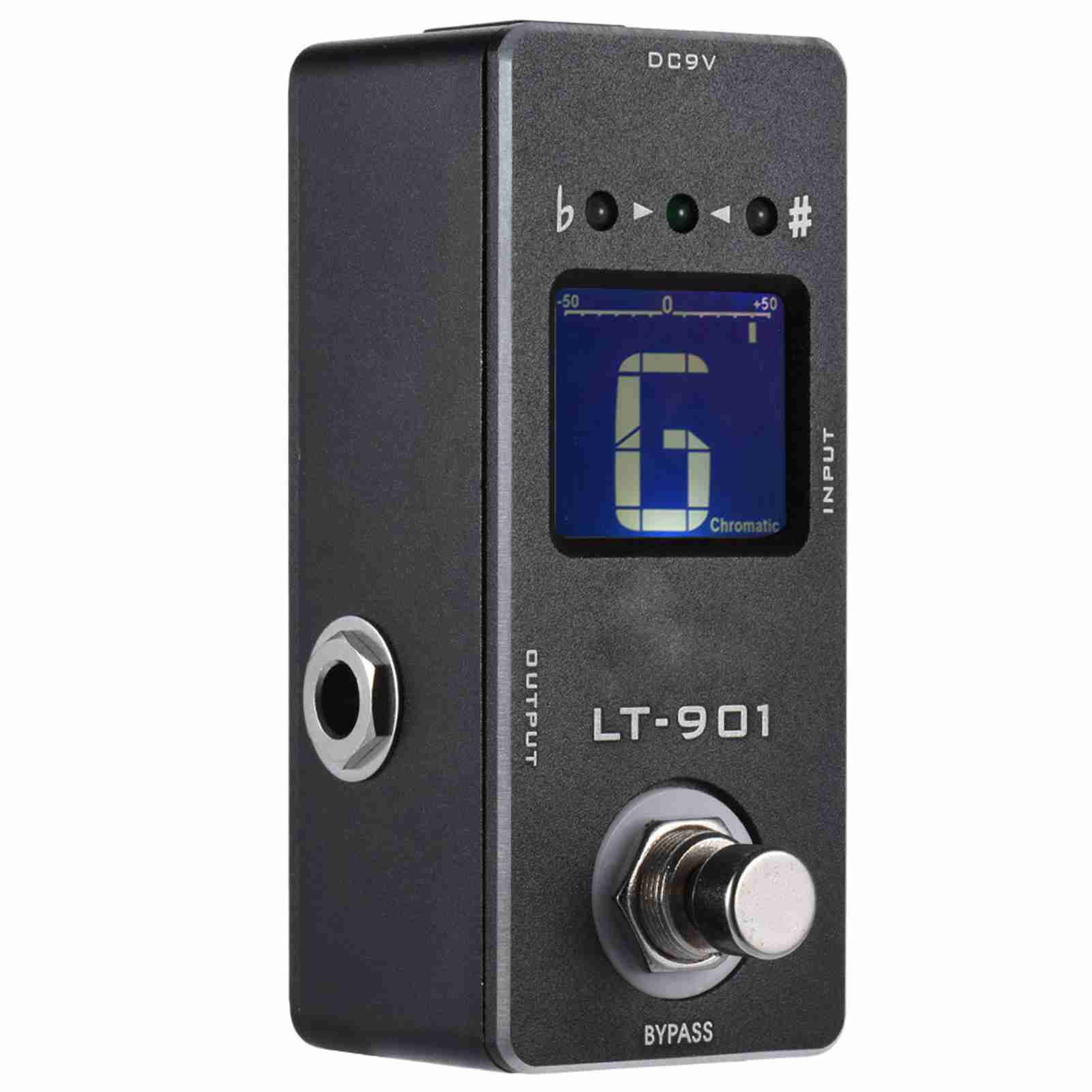 Rowin LT-901 吉他效果器 12平均律脚踏校音器 LCD显示屏 LT-901