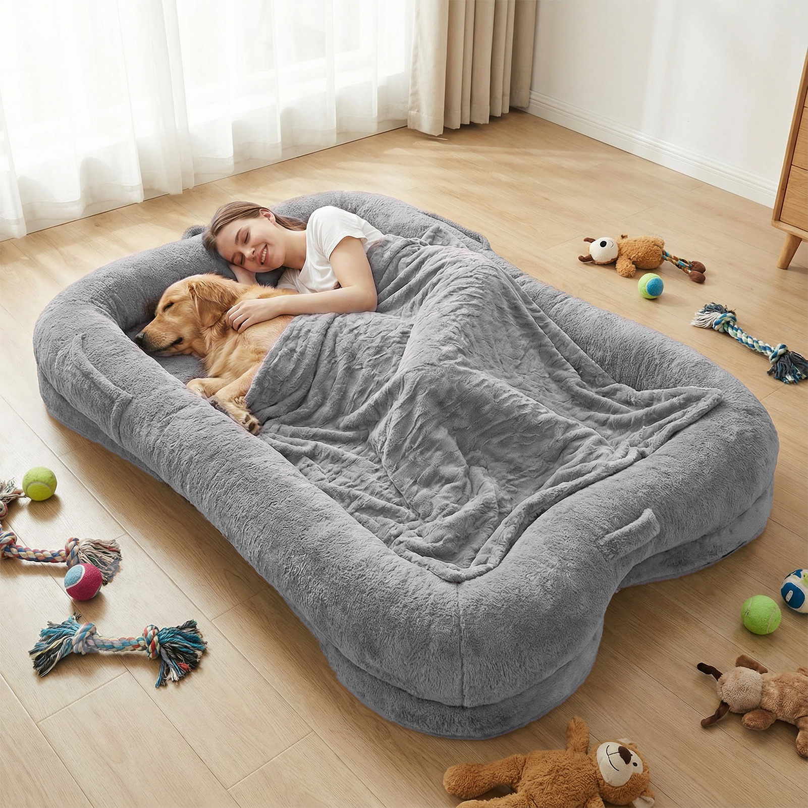 L vs XL Dog Crate Bed Size Guide for Stretching Dogs