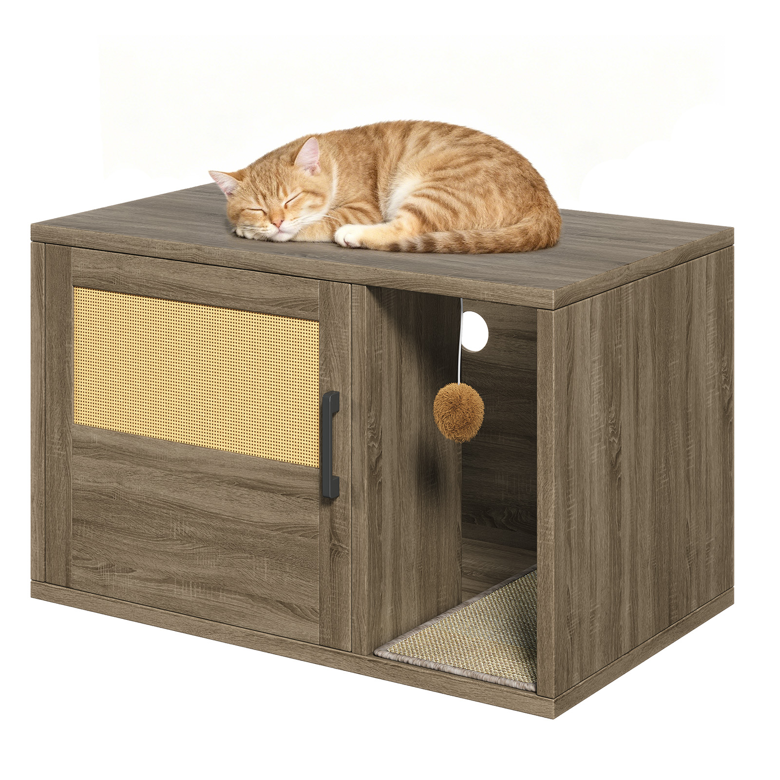 Cat Litter Box Cabinet for a Cleaner Room