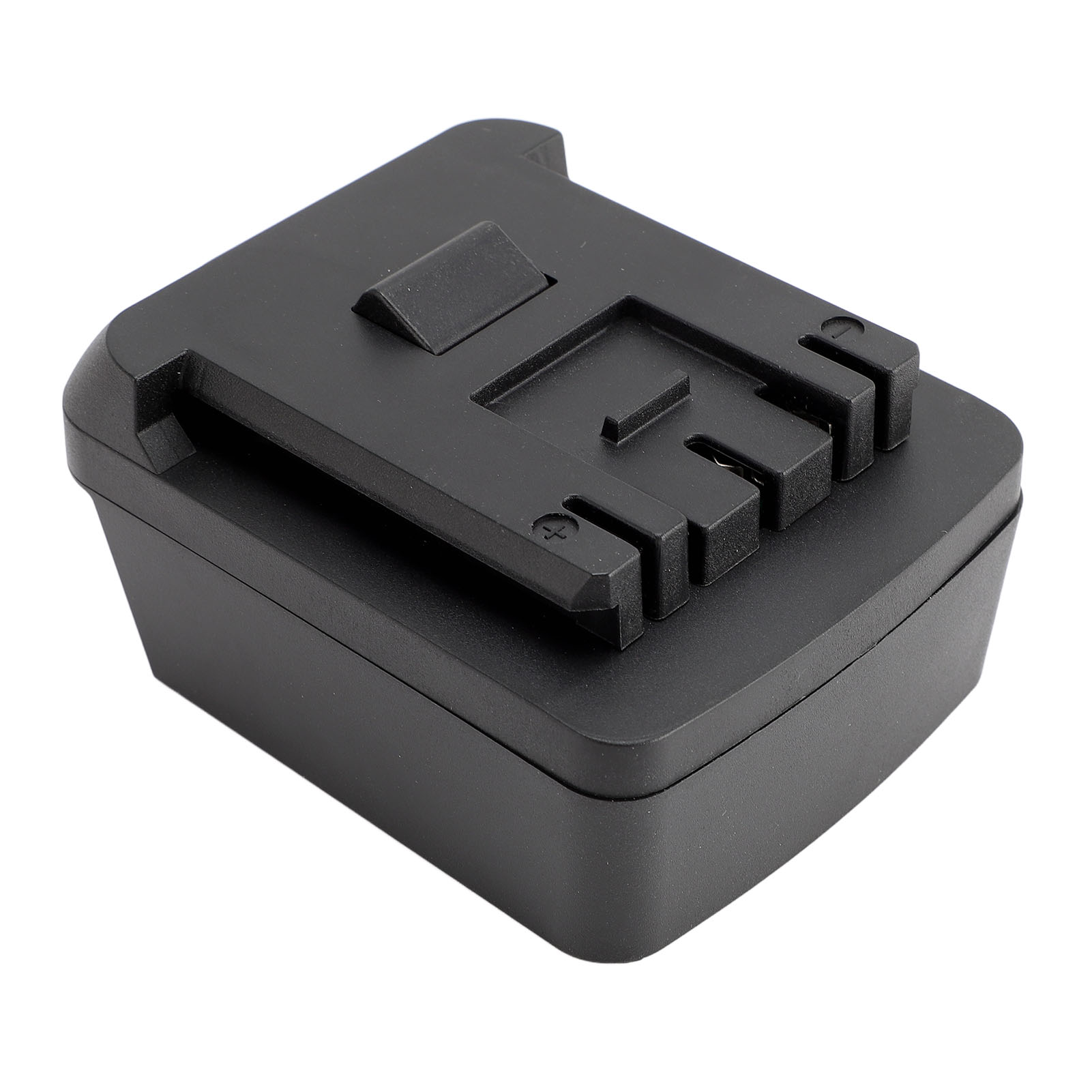 适用于 Milwaukee 18V锂离子电池 转 Bosch 18V电动工具 电池适配器转换器（与SKU2610240378211同款）