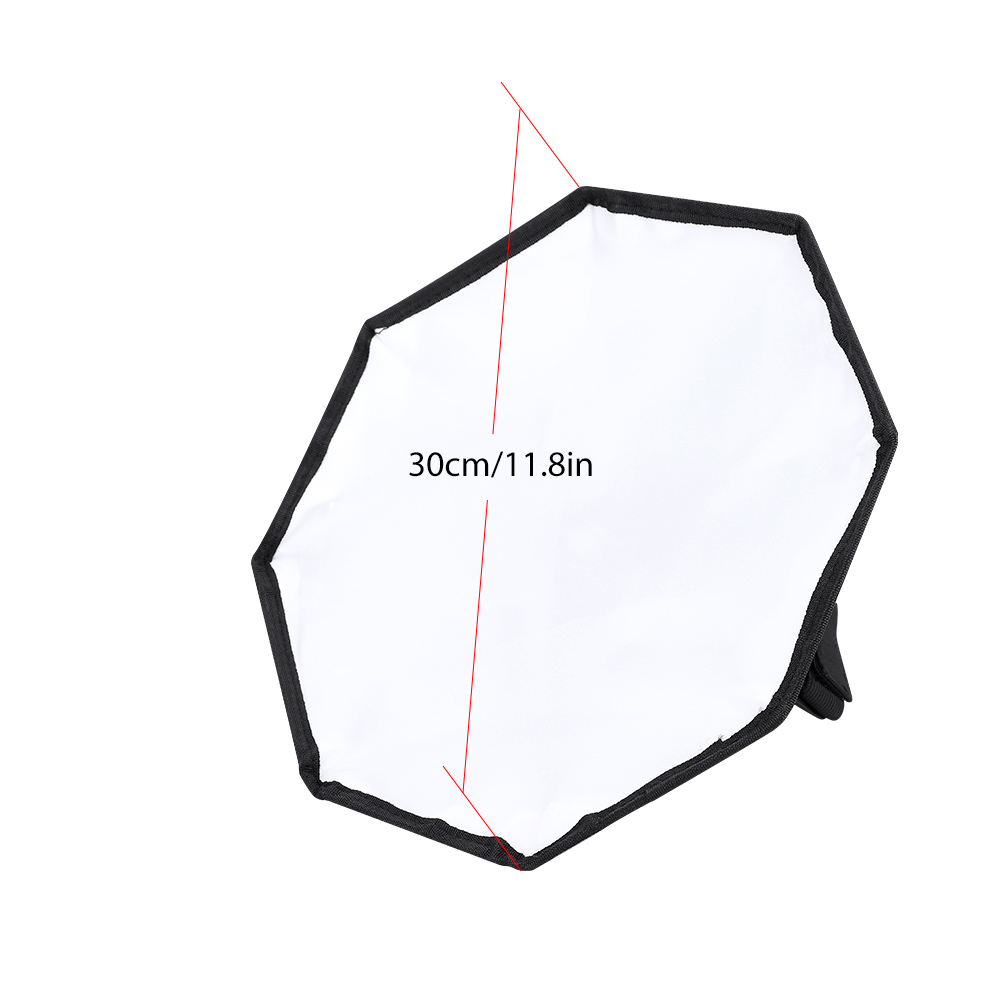 八角机顶闪关灯柔光罩（30cm）