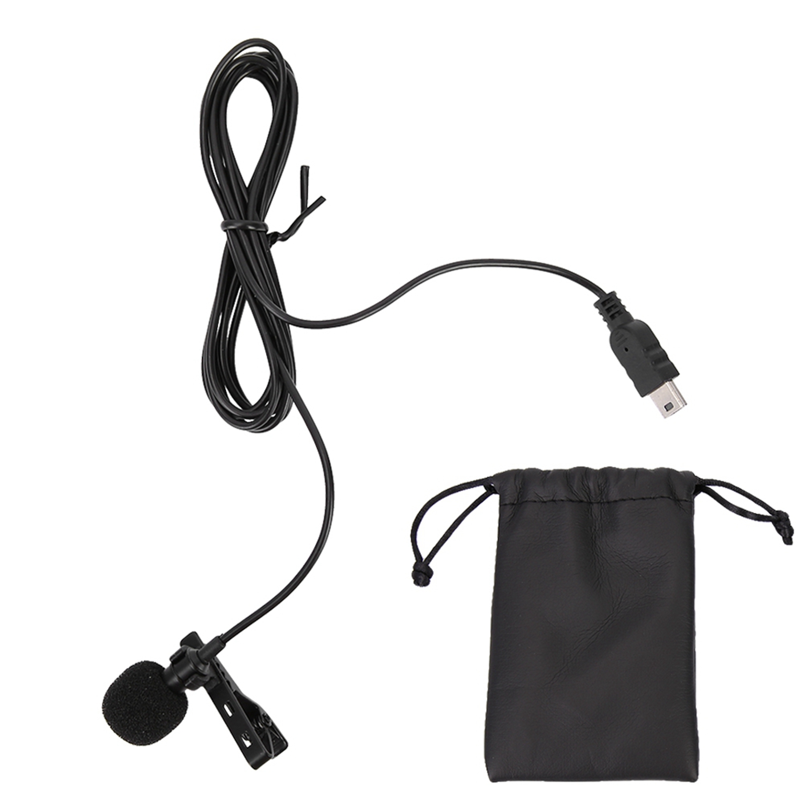  Gopro配件相机胸麦运动麦克风录音MINI USB话筒EY-510B